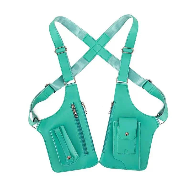 Premium Leather Adjustable Underarm Shoulder Bag for Men & Women