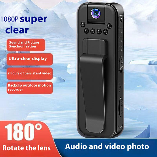 AXHY®-Handheld HD Camera with 180° Rotation and Noise Cancellation