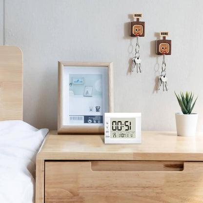 Fun wooden craft keychains and refrigerator magnets