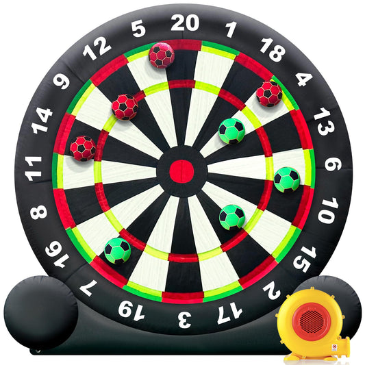 Giant Inflatable Soccer Darts – Ultimate Family Backyard Party Game