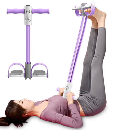 Shape,Stretch &Strengthen-4-Tube Resistance Bands for All Ages