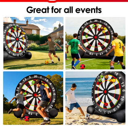 Giant Inflatable Soccer Darts – Ultimate Family Backyard Party Game